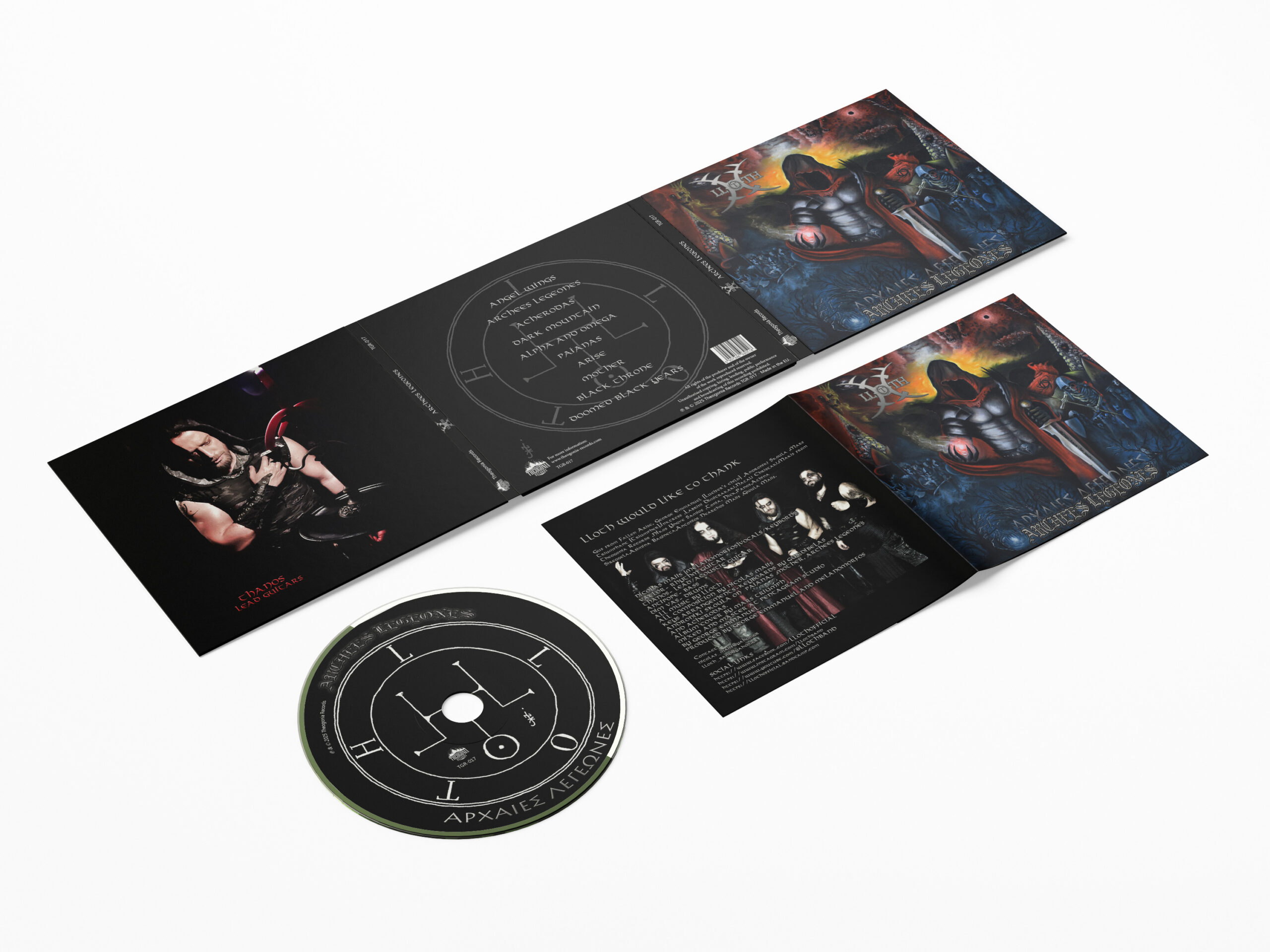 LLOTH - Archees Legeones (Ancient Legions) CD - Image 3