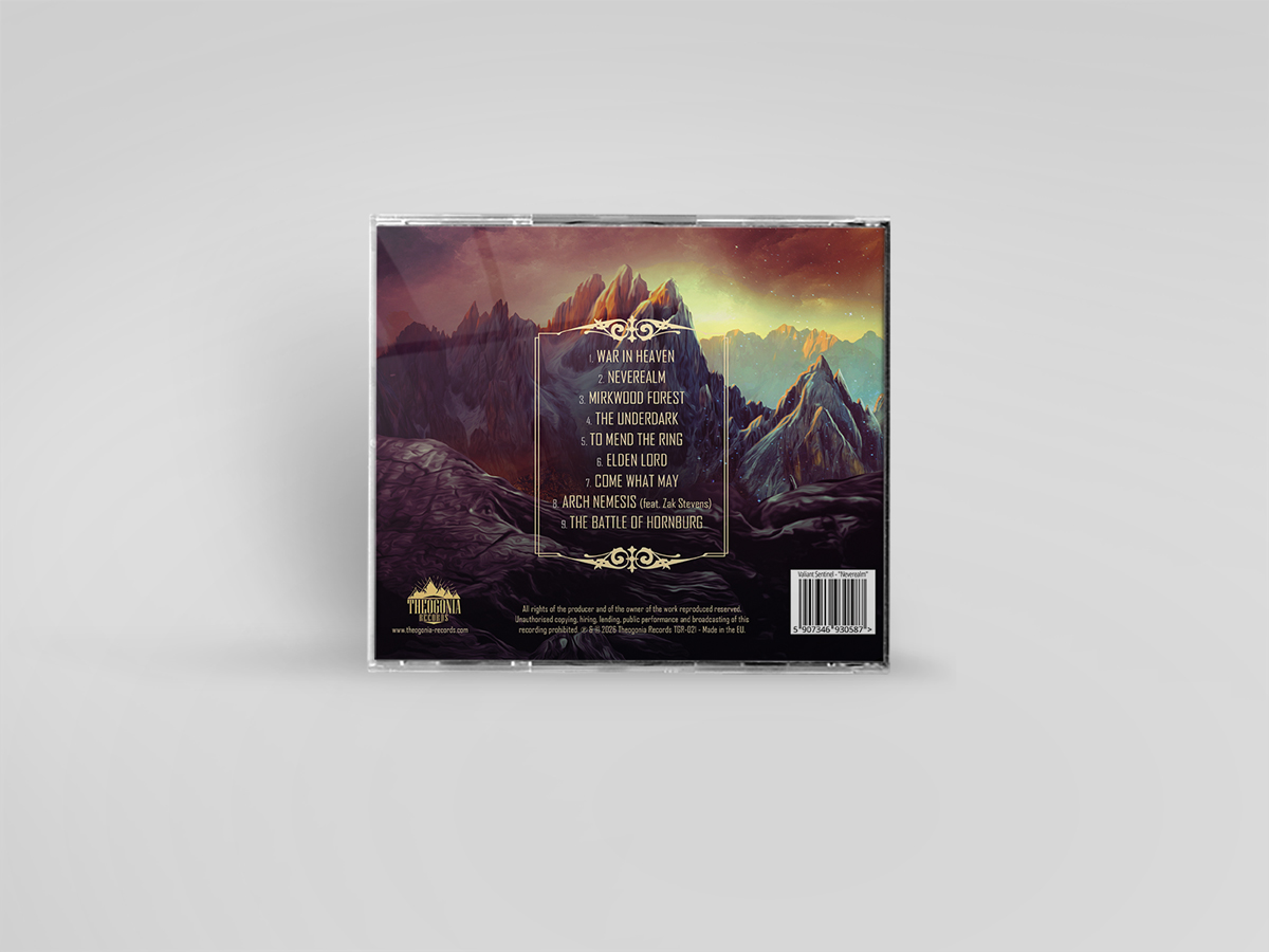 Valiant Sentinel - Neverealm CD - Image 4